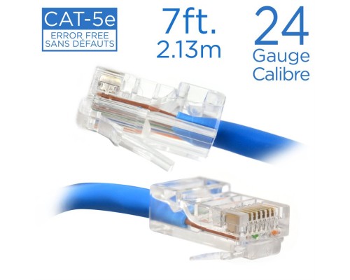 Câble réseau RJ-45 cat5  de 7 pieds (2.13m)